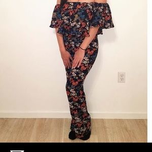 Floral jumpsuit